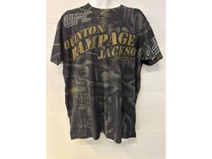 Y2K UFC Quinton Rampage Jackson all over print t-shirt NWT